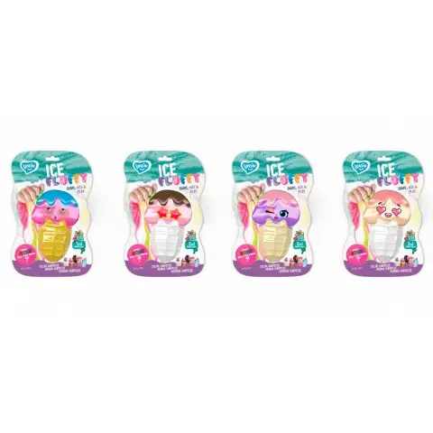 Лізун-антистрес TM Lovin Ice Fluffy Ріжок, 110 мл