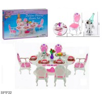 Меблі для ляльок Gloria столова 2612