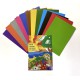Картон кольоровий двосторонній Тетрада, А4, 12 аркушів