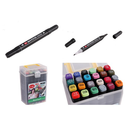 Набір скетчмаркерів Touchcool, 24 кольори, 0229-24