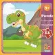Пазли G-Toys Динозаври, 12 елементів, LD07
