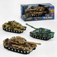 Танк TK Group музика підсвічування інерція башта обертається рухоме дуло (в асортименті) 33574