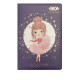 Щоденник шкільний Girl, В5, 48 аркушів, тверда обкладинка, штучна шкіра, поролон, чорний