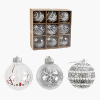 Новорічні прикраси 9 шт C67517