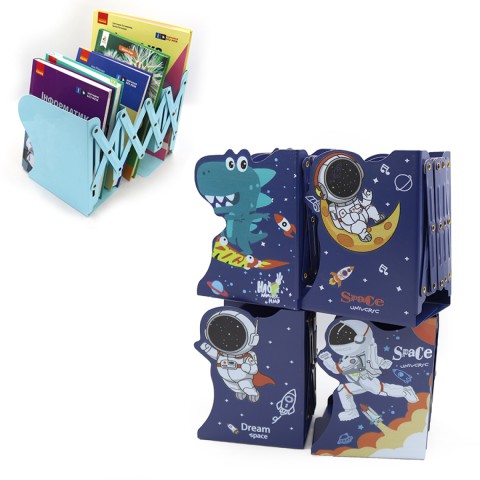 Підставка-тримач для книг металева Spaceman, 666-708-SQ (В асортименті)