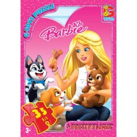 Пазли G-Toys Barbie, 35 елементів, BA017