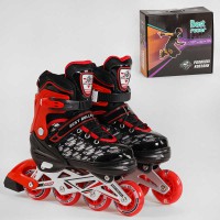 Ролики Best Roller, 35-38, PU колеса зі світлом 62302-M