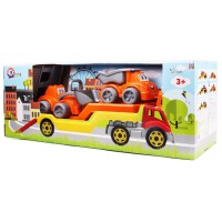 Машина автовоз із будмайданчиком ТехноК, 3930