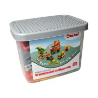 Конструктор "Будівельний майданчик", 193 деталі, у пластиковому боксі, 013888/37