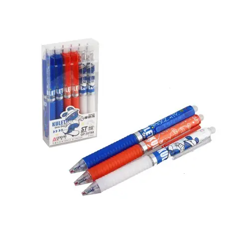 Ручка автоматична пиши-стирай Aodemei Kulet, 12 шт., синій, 0.5 мм, 33188-GP