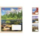 Зошити учнівські 60 аркушів клітинка. 1В National parks, зошит дя записів 10 шт. в упаковці