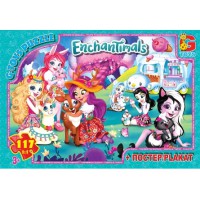 Пазли G-Toys Enchantimals, 117 елементів, EA205