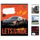 Зошити учнівські 18 аркушів клітинка Yes Lets go for ride, 25 шт. в упаковці