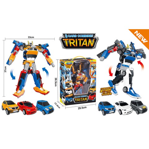 Трансформер Tobot Tritan 3 в 1, 30x14x39 см, 507A (В асортименті)