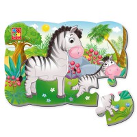 Пазли магнітні Зебри, А5