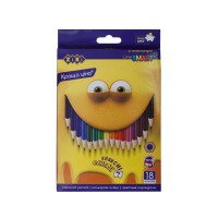 Олівці кольорові Smart, 18 кольорів