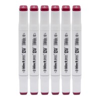 Скетч-маркер двосторонній №3, на спиртовій основі, 10 шт.