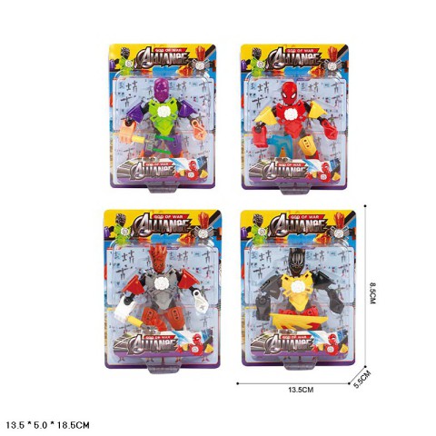 Конструктор Герої Марвел, 13.5x5x18.5 см, (В асортименті)