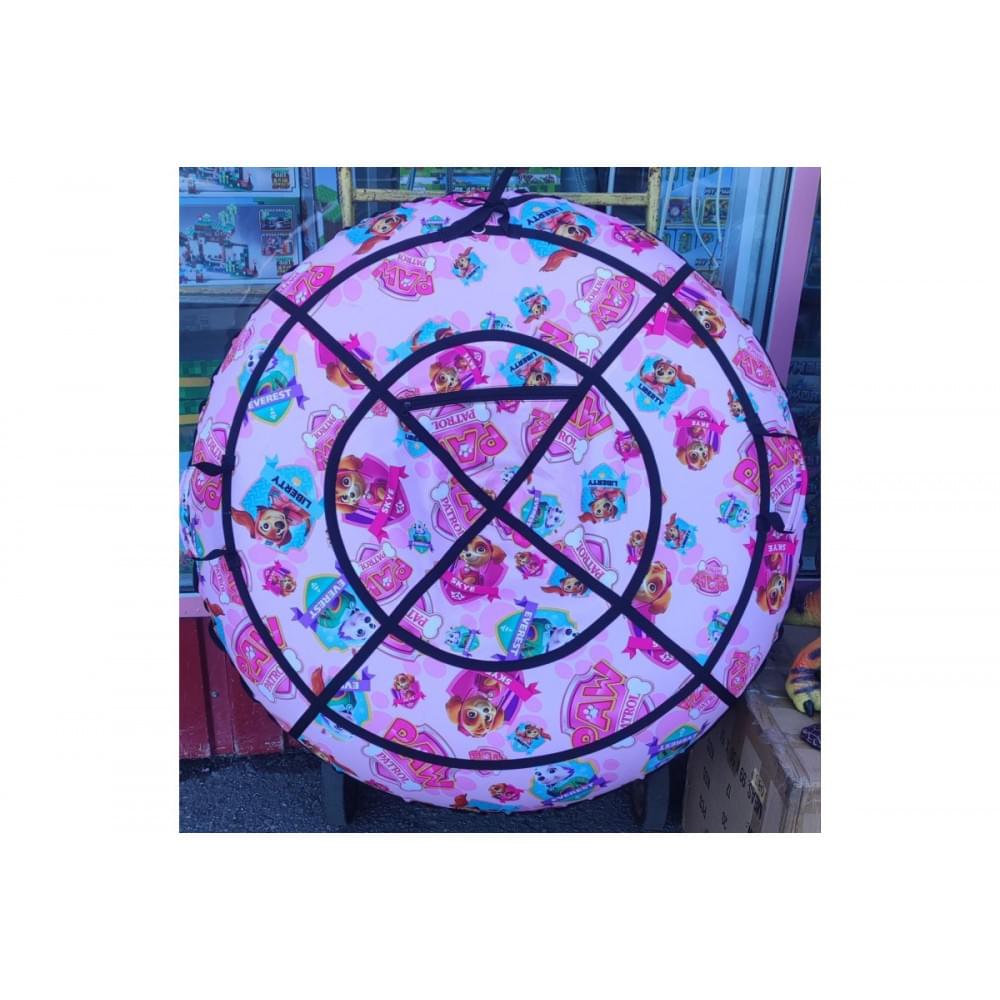 Тюбінг (надувні санки) "Щенячий патруль" дівчинка, 100 см