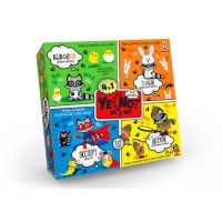 Карткова гра Yenot Данетки 4в1 (російською), Danko Toys
