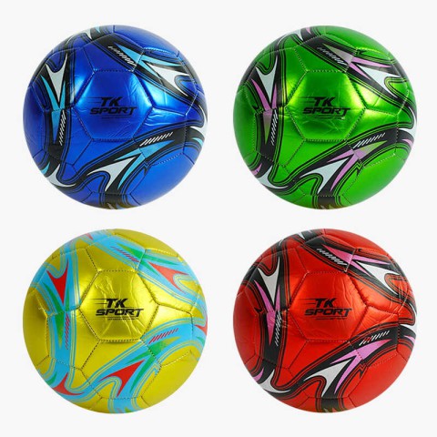 М’яч футбольний TK Sport, C62403, 300-320 г, матеріал м’яка EVA, гумовий балон, розмір №5 (В асортименті)