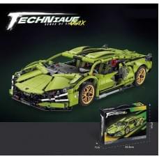 Конструктор “Автомобіль”, 1280 елементів, гумові шини, в кор. 36*27*7 см /24-2/