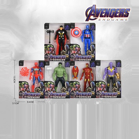Герої Марвел Месники (в асортименті) 13.8x3.1x9.4 см, YF2251