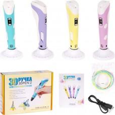3D Ручка -2 с LED экраном 5V DX006 USB ,в кор./40/