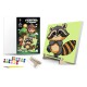 Картина за номерами Qbee Єнотик з дерев’яною підставкою 25×25 см QB900-024