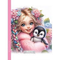 Блокнот, 60 г, інтегральний, 143x200 мм, 64 аркуші, клітинка, матова ламінація, дизайн 24370