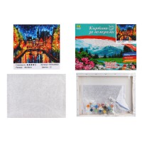 Набір для розпису по номерах Амстердам, TK Group, 30x40 см, 30032