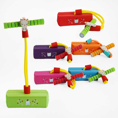 Дитячий джампінг, підсвічування, пискавка, висота 50 см (В асортименті)