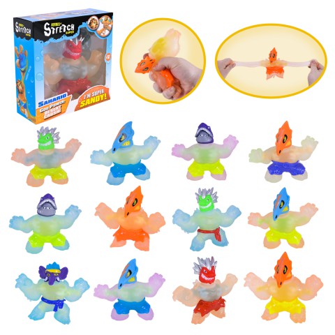 Іграшка антистрес герої 14, світиться в темряві, 16.5x16.5 см (В асортименті)