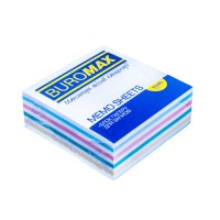 Блок паперу для нотаток Зебра, 80x80x30 мм, несклеєний, 2 шт. в упаковці