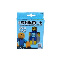 Фігурка для анімаційної творчості Stikbot синьо-жовтий