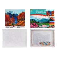 Набір для розпису по номерах Осінь, TK Group, 30x40 см, 31825