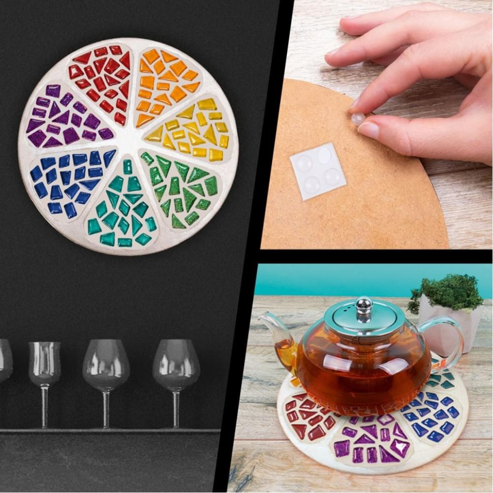 Набір для творчості скляна мозаїка "Квітка" MA2034, 2 рівень