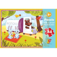 Дитячий пазл "Молоковіз" FA04, 24 елементи