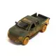 Дитяча модель машинки пікап Ford F-150 SVT Raptor-Supercrew Muddy Kinsmart KT5365WY інерційна, 1:46 Dark-Green