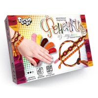 Набір креативної творчості "Фенечки" Danko Toys FIM-01-01-08 з муліне Вид 5