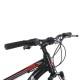 Велосипед MTB2602-2, 26 дюймів, алюмінієва рама 13 Shimano 21SP чорно-червоний