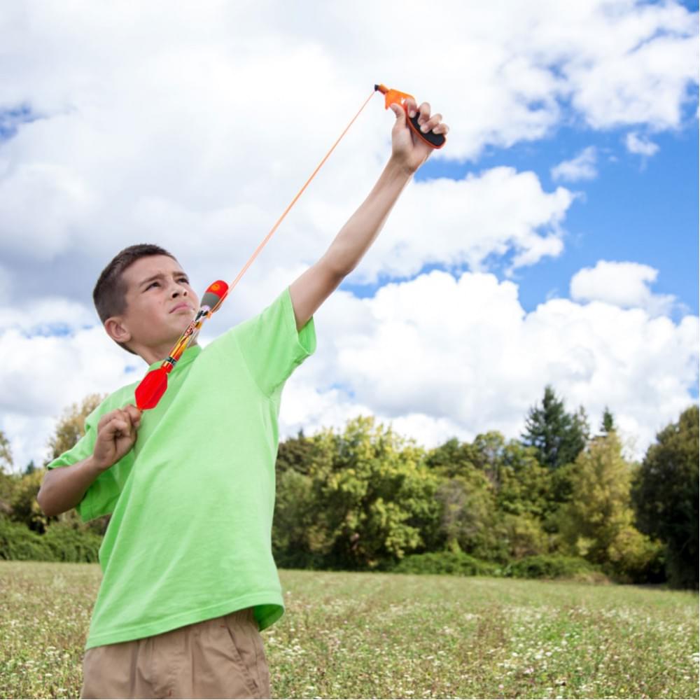 Іграшковий пускач серії "Air Storm" Zing AS610 SKY RIPPERZ із двома ракетами