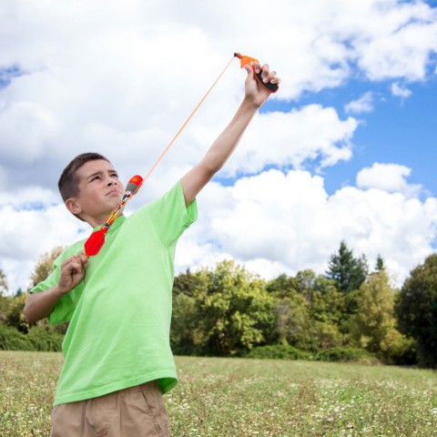Іграшковий пускач серії "Air Storm" Zing AS610 SKY RIPPERZ із двома ракетами