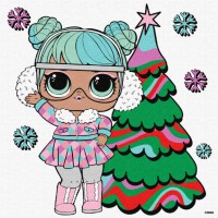 Картина за номерами "L.O.L. Surprise! Jolly Vibes. Bon Bon" KHO1329, 25x25 см