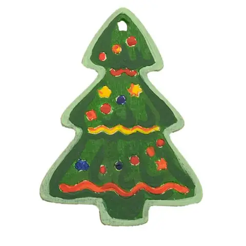 Набір для творчості новорічний Розпис акриловими фарбами "Куля та ялинка" Умняшка НГ-002/4