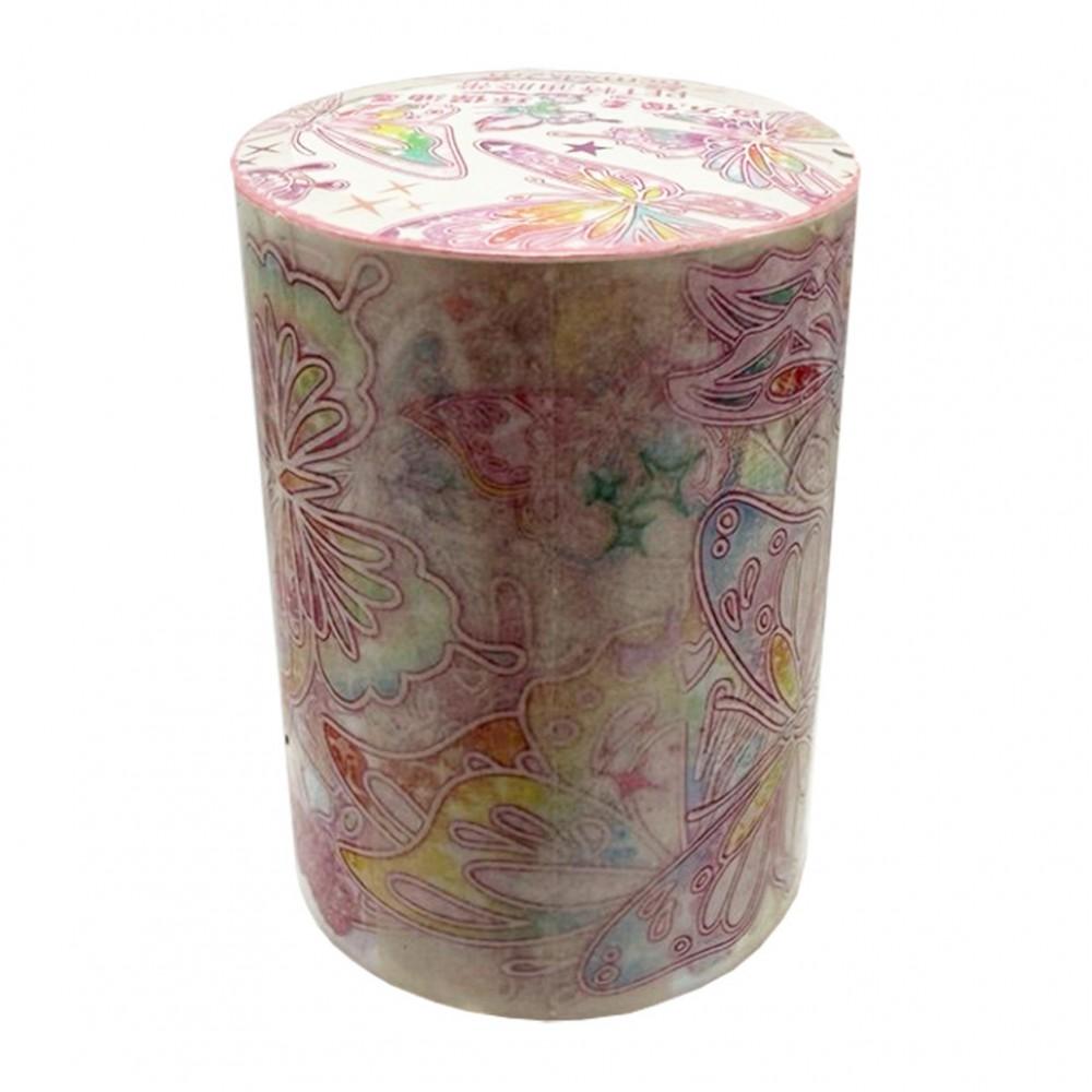 Набір декоративний скотч XM-JD2863(Pink) 6 см x 1,2 м