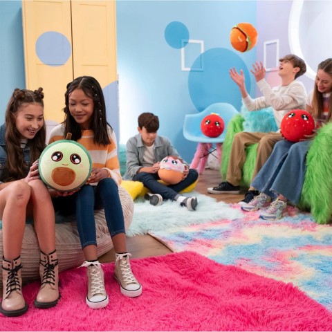 Ігровий набір серії «Little Foodies» W2 - Полуниця Biggies BIG002-ST надувна іграшка, насос 22см