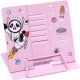 Підставка для книг "Astronaut Panda" LTS-8182(Pink) металева