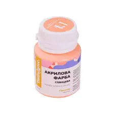 Акриловая краска глянцевая Пастельно-оранжевая Brushme ACPT14 20 мл