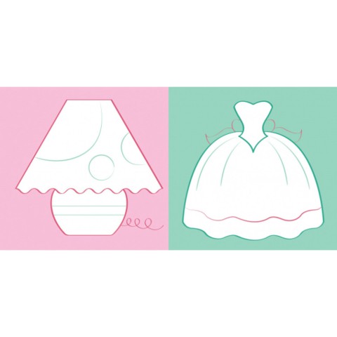 Розвиваюча книжка Наклейки-картинки "Квітка" 668011, 8 сторінок